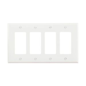 FACEPLATE FOUR GANG