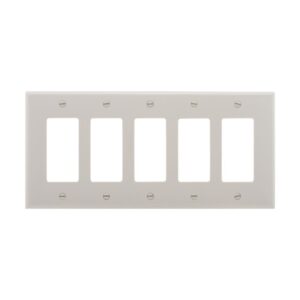 FACEPLATE FIVE GANG