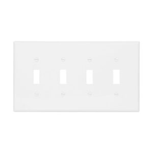 SWITCH PLATE FOUR GANG OLD STYLE