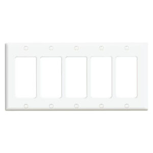 SCREWLESS FACEPLATE FIVE GANG
