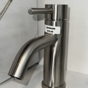 MODERN BRUSHED NICKLE ROUND FAUCET